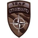 Embroidery Design Patch Photo: ISAF NATO-OTAN