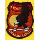Embroidery Design Patch Photo: Airforce Eagle