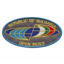 Embroidery Design Patch Photo: Republic of Bulgaria Open Skies